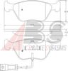 A.B.S. 36880 Brake Pad Set, disc brake